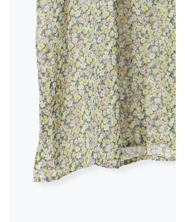 Te chichi パターンアソートシャーリングブラウス イエロー