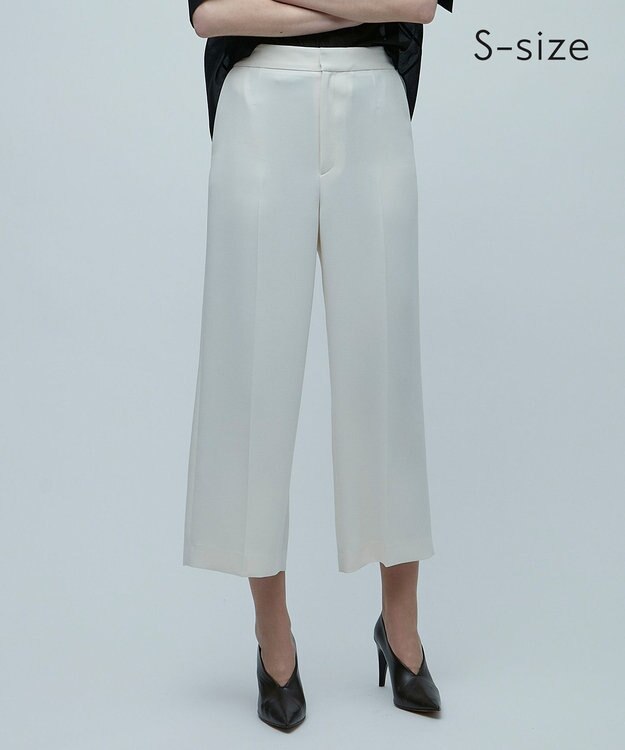 BEIGE， 【S-size】RABELAIS / クロップドパンツ Ecru