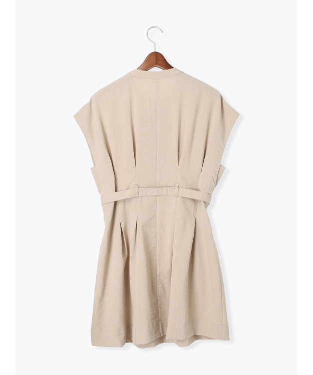 Te chichi ミリタリーチュニックシャツ ベージュ