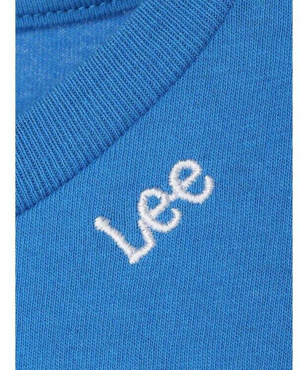 earth music&ecology Ｌｅｅ×ｅ．ｍ．ａ．ｅ　ＲＯＵＮＤＨＥＭ　ＴＥＥ Blue