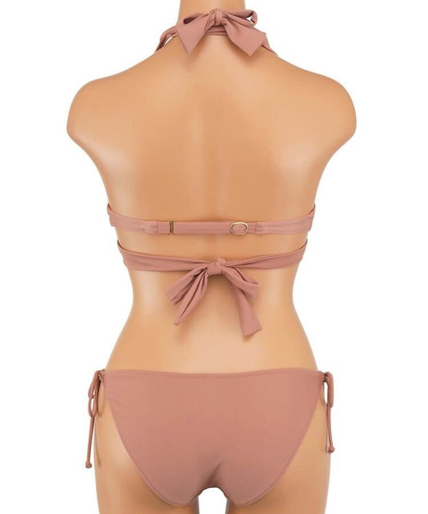 San-ai Resort（三愛水着楽園） ナチュラルだけどしっかり盛れる【ナチュラルアップブラ】ノンワイヤービキニ　7M・9M ピンク