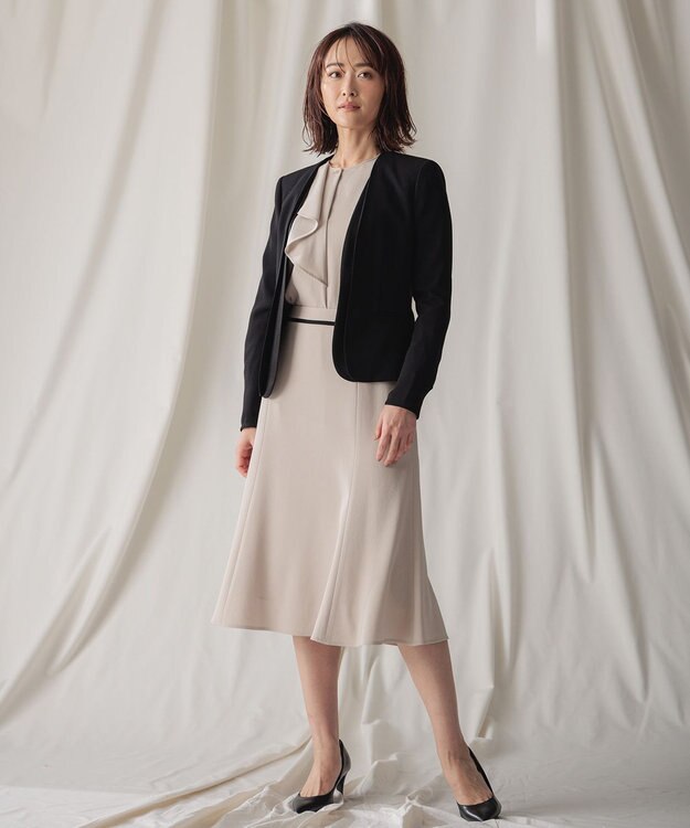 BEIGE， CINDY / アシンメトリーブラウス Sand