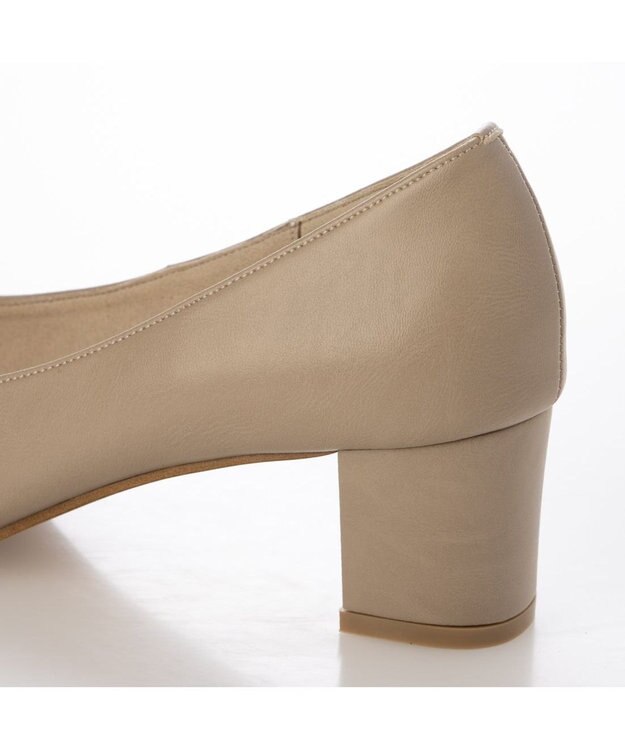 MODE ET JACOMO <MODE ET JACOMO>ポインテッドトゥプレーンパンプス ベージュ
