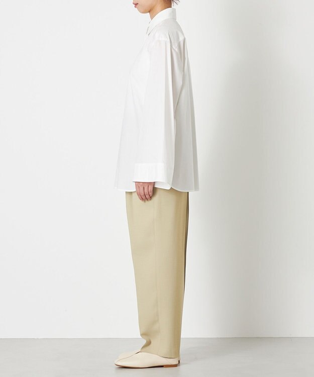 NAVE 【Nave】タイプライター シャツ ホワイト系