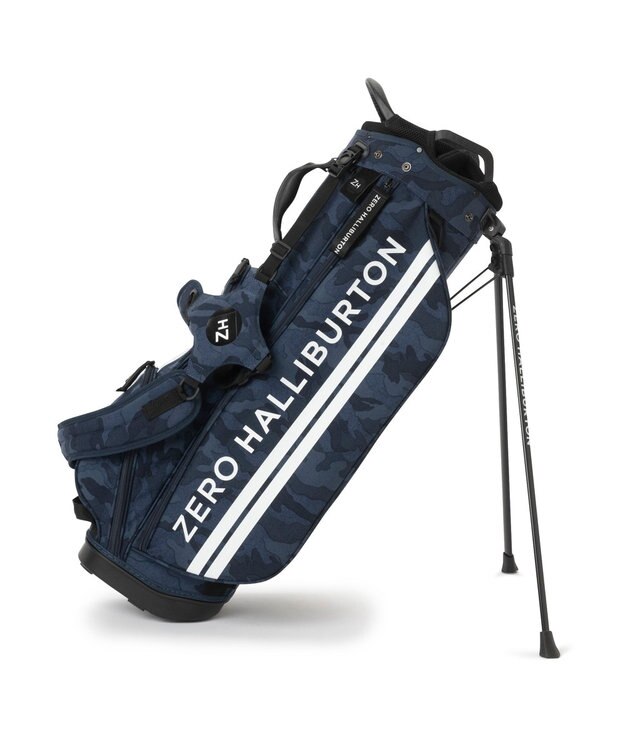 ZERO HALLIBURTON コーデュラスタンドバッグ 82052 ネイビーカモ柄