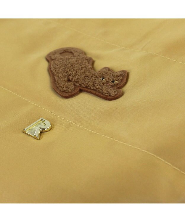 ROOTOTE 9065【ネコアップリケ付き】/ LT.フェザールーデリ.キャット-21 02：マリーゴールド