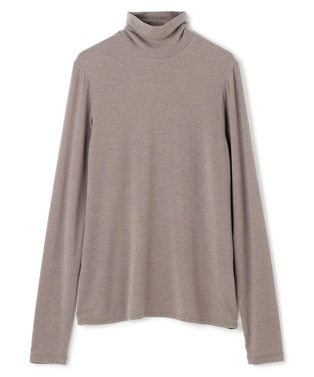 uncrave リヨセルカシミヤベア タートルトップス モカ