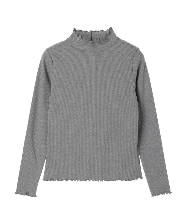 Green Parks ・ＥＬＥＮＣＡＲＥ　ＤＵＥ　テレコハイネックロンＴＥＥ Gray Mixture