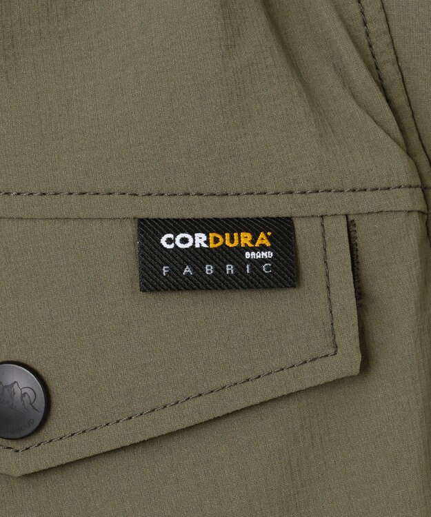 JOSEPH ABBOUD MOUNTAIN 【UNISEX】リップストップ２wayストレッチ パンツ カーキ系