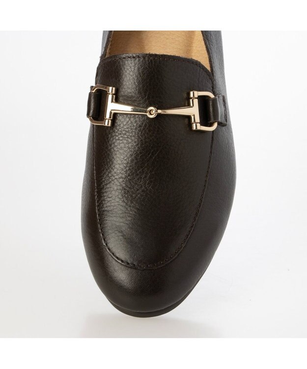 ing <ing>【WEB限定】レザービットローファー ダークブラウン