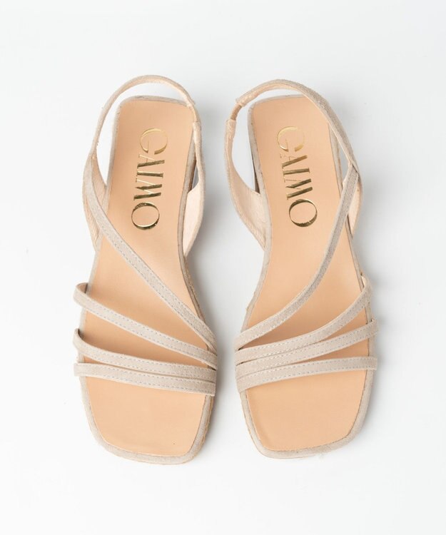 gaimo 【GAIMO/ガイモ】ラインベルトジュートサンダル/OBER-US グレー