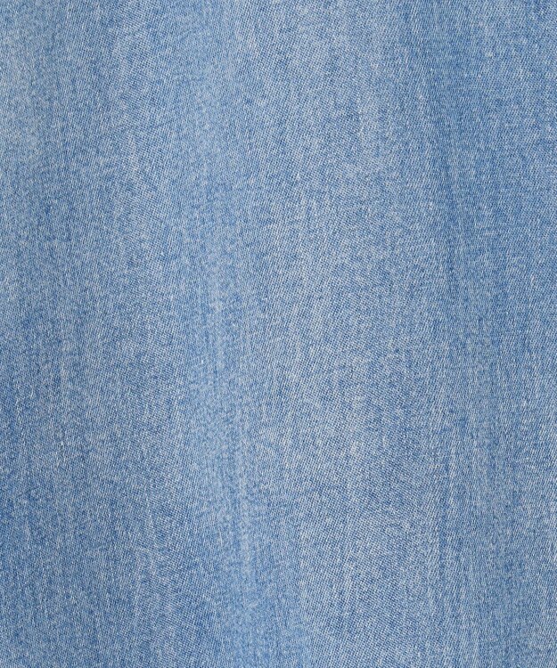 J.PRESS YORK STREET 【WOMEN】ライトダンガリー デニムスカート ダルブルー系