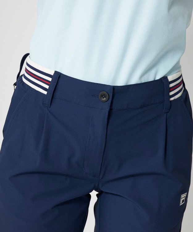 FILA GOLF／marie claire 【FILA GOLF】 ９分丈ジョガーパンツ ネイビー