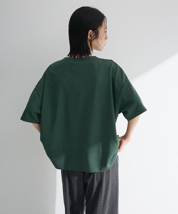 Green Parks テープパイピングリップルプルオーバー Green