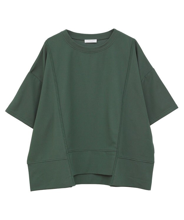 Green Parks テープパイピングリップルプルオーバー Green