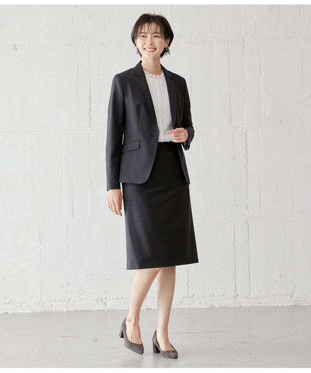 J.PRESS LADIES BAHARIYE SOLID テーラード ジャケット ブラック系