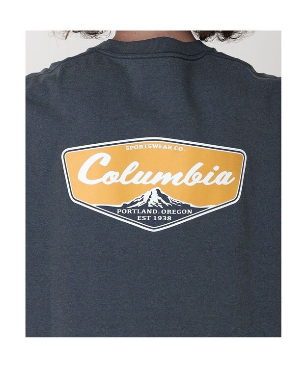 Columbia Columbia/ サンダーマウンテングラフィックロングスリーブTシャツ /コロンビア Collegiate Navy
