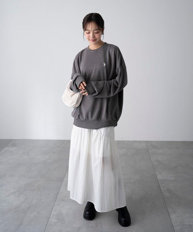 WEGO 【WEB限定/ユニセックス着用ITEM】別注USPOLOワンポイントPO スミクロ