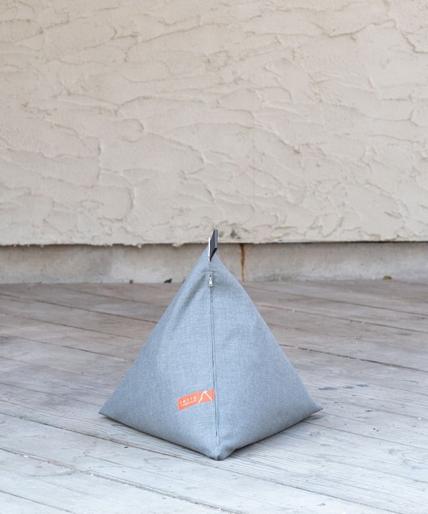 ビーズクッション tetra tetra NATURA（ナチュラ） ビーズクッション テトラ【ミニサイズ】 ロックグレー