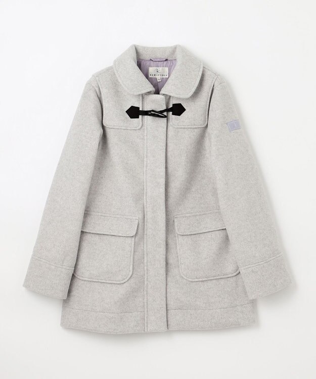 組曲 KIDS 【150-170㎝】ダッフルコート グレー系