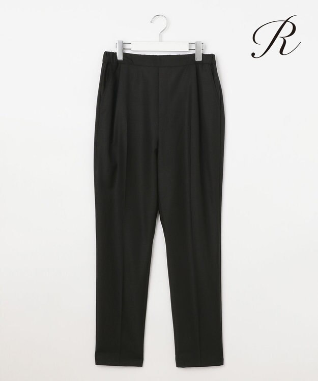 23区 S 【R(アール)】ウールトロストレッチ スティック パンツ ブラック系