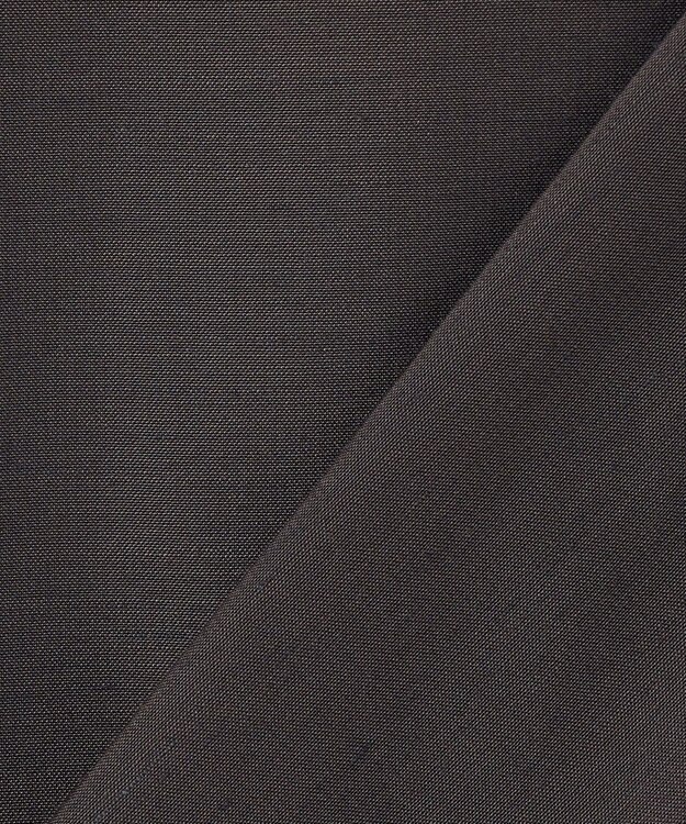 J.PRESS LADIES L Pe リネン シアー スラブ ノーカラー ブルゾン スレートブラウン系