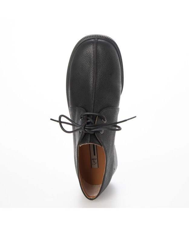 ing <ing>センターシームレースアップシューズ ブラック