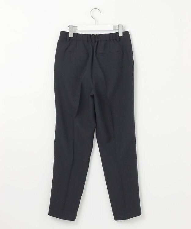 J.PRESS LADIES 【洗える】 RELAXION ツイル ストレート パンツ ネイビー系