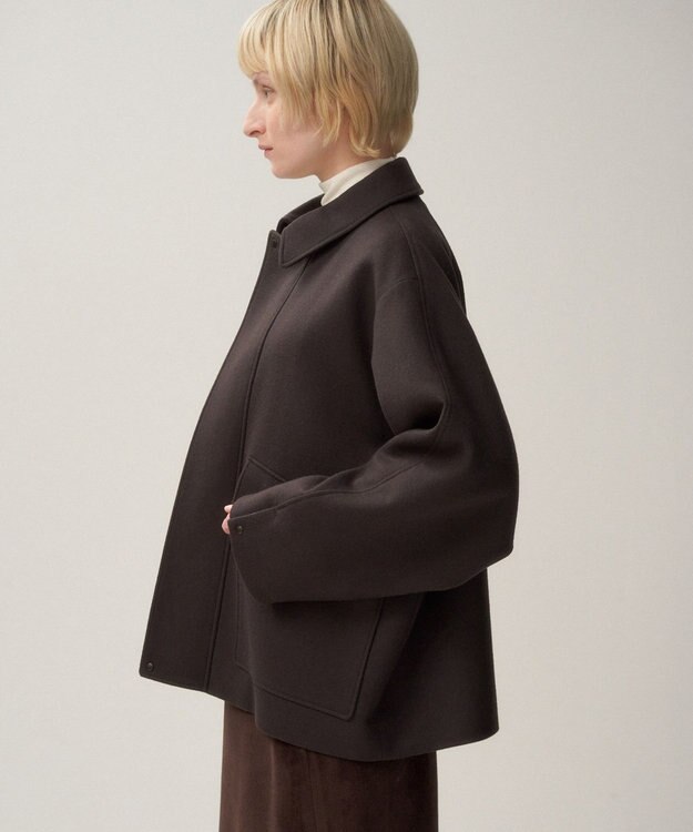 ATON SUPER 160S DOUBLE SAXONY | フィールドコート BROWN