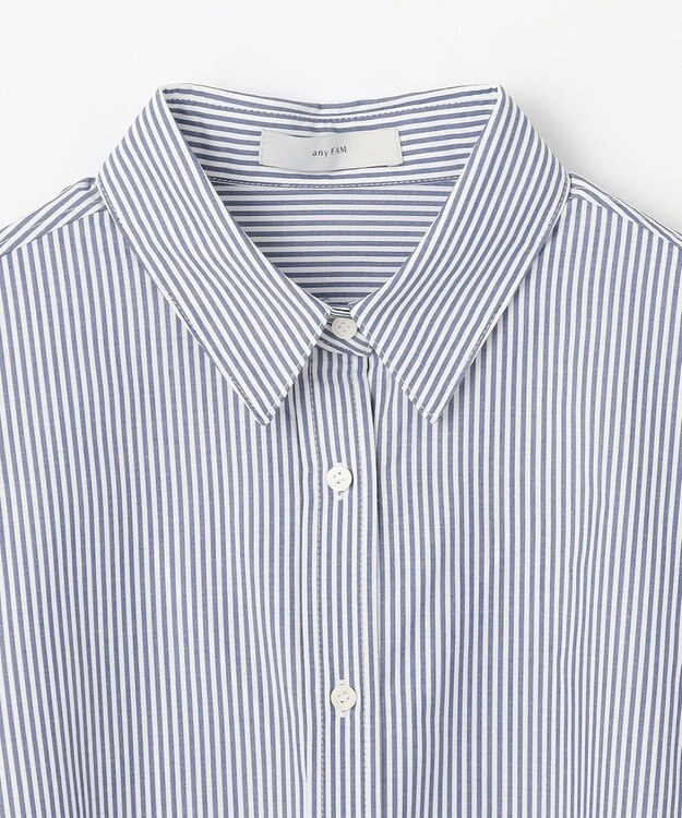 ANY エニィファンクションシャツブラウス ロンスト