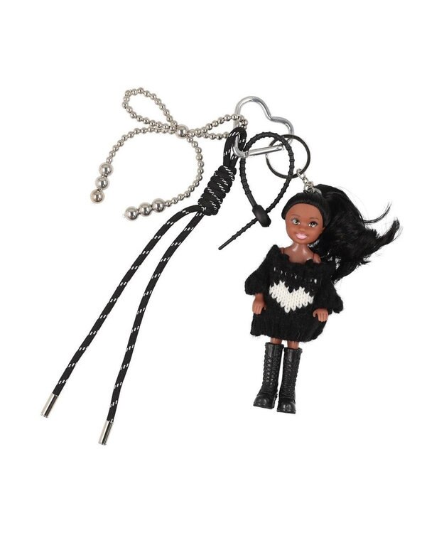 UNBILLION カシュカシュ cachecache / ドールジャラジャラチャーム ブラックアソート