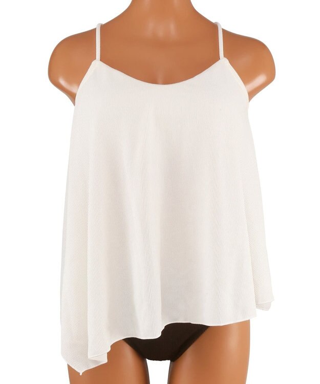 San-ai Resort（三愛水着楽園） 【SALE】３点セット水着　9M・11L【San-ai Resort（サンアイリゾート）】 ホワイト×ブラウン