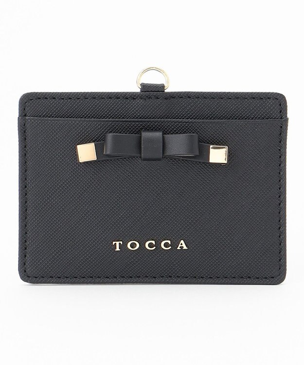 TOCCA TINY RIBBON ID HOLDER IDホルダー ブラック系