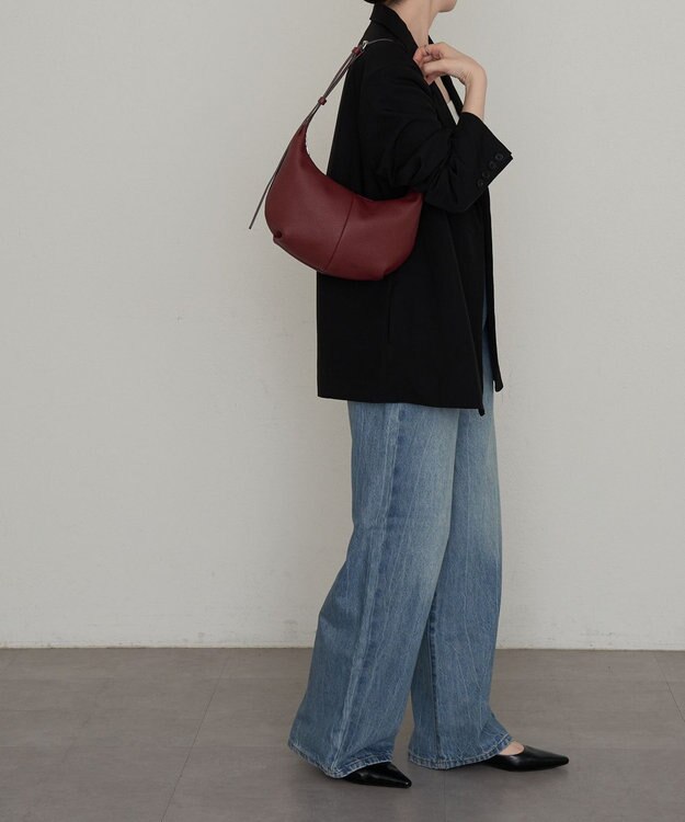 russet 【2025AW新作】シボレザーショルダーバッグ S(CE-1589) Bordeaux