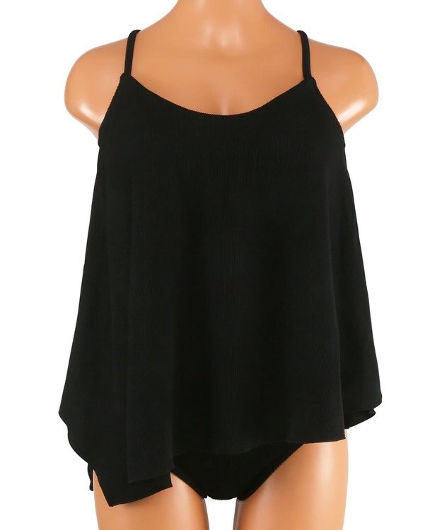 San-ai Resort（三愛水着楽園） 【SALE】３点セット水着　9M・11L【San-ai Resort（サンアイリゾート）】 ブラック