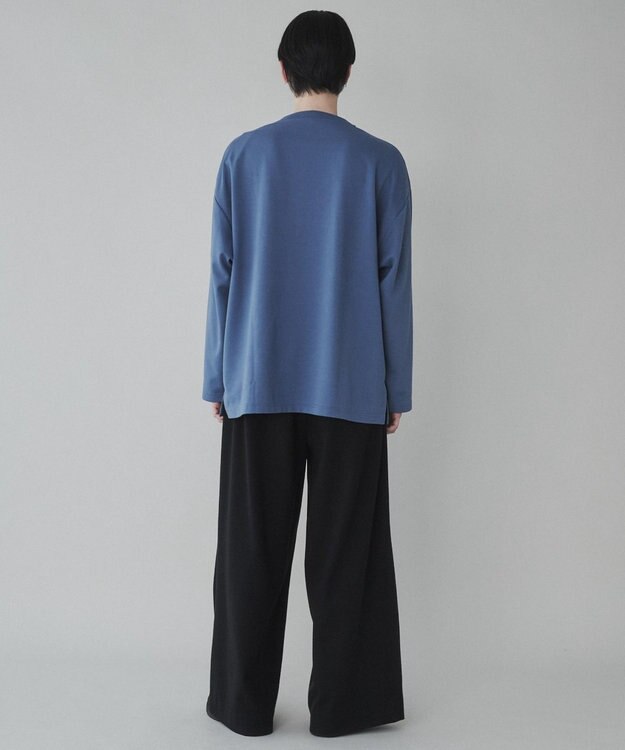 WEGO AIRFUNCTION　シンプルロゴロンT ブルー