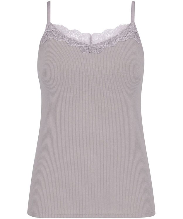 Wing カップ付きインナー ラク きれいなバストシルエット 綿混(身生地) 【シンクロブラトップ】 リブタイプ ブラトップ ET1083 ウイング／ワコール ストロベリー