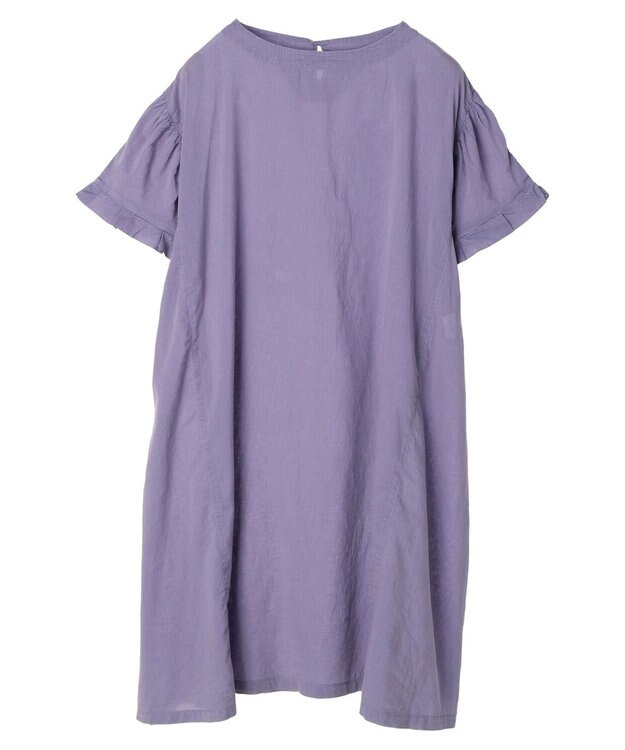 Green Parks Ｉ　ピグメント５分袖チュニック Purple