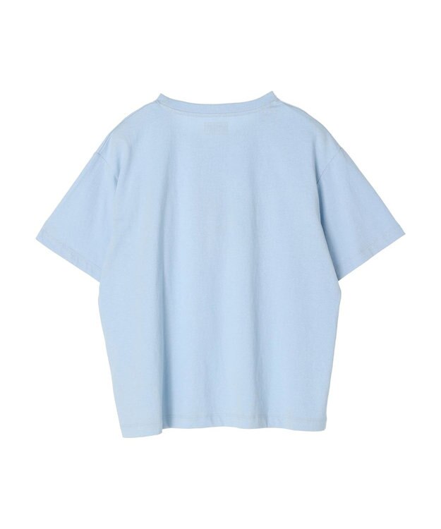 earth music&ecology Ｌｅｅ×ｅ．ｍ．ａ．ｅ　ＰＩＺＺＡ　ＴＥＥ Ice Blue