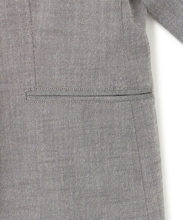23区 L 【セットアップ対応】スラブツイードストレッチ ジャケット グレー系