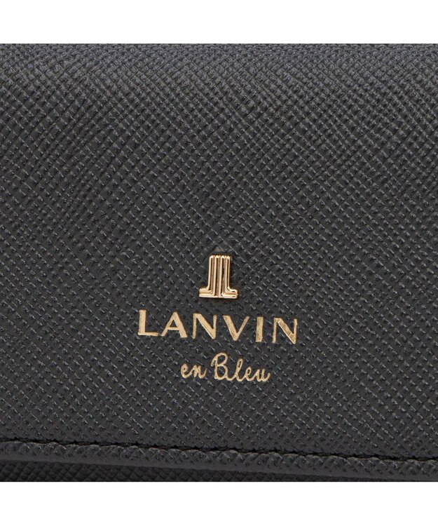 LANVIN en Bleu リュクサンブール キーケース ダークネイビー