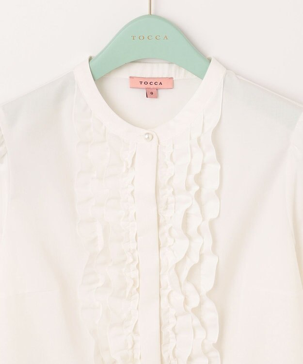 TOCCA 【洗える！】PARADE ブラウス ホワイト系