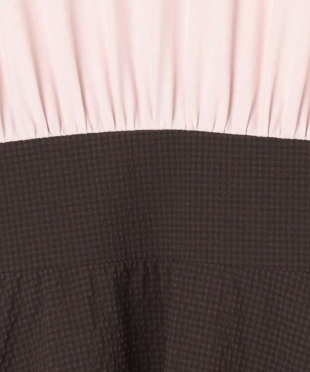 組曲 【洗える】ジャージコンビ ドレス ダークブラウン系