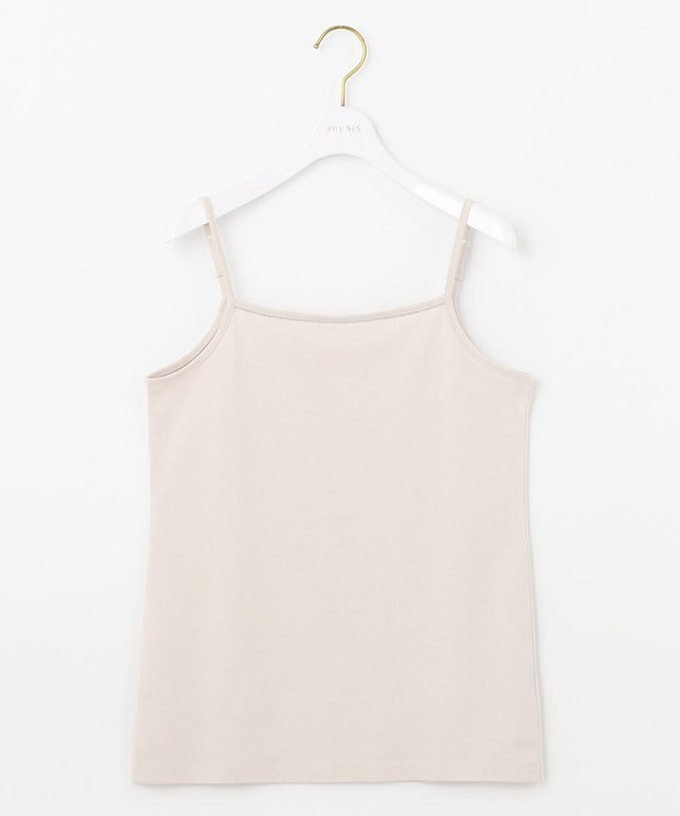 ANY SIS 【接触冷感】コンフォートモダールベーシック キャミソール ローズグレー