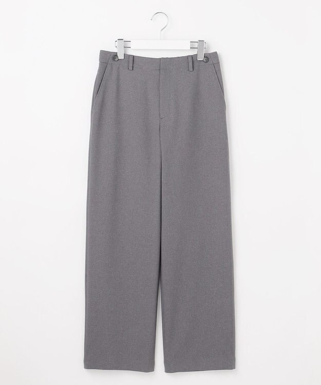 J.PRESS LADIES S 【WEB限定カラーあり】ツムギートflannel ストレート パンツ グレー系