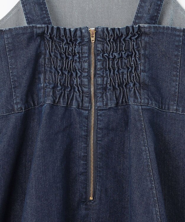 組曲 ライトデニム ジャンスカ ネイビー系