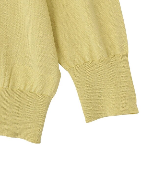 YECCA VECCA 【マシンウォッシャブル】カーディガン Yellow
