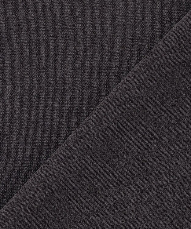 UNFILO スゴ機能美ニット ロゴジャガード チャコールベース