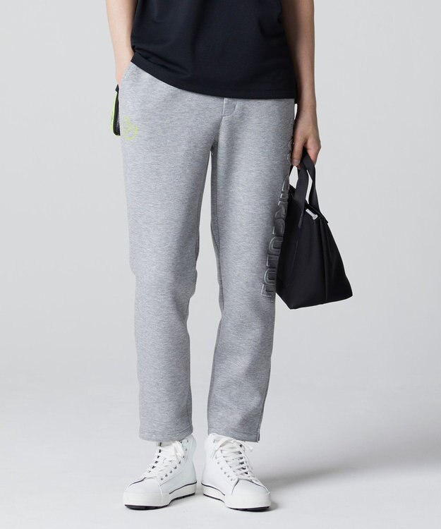 PW CIRCULUS 【MEN】サイドロゴ ジャージー パンツ ライトグレー系