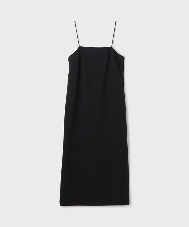 GRACE CONTINENTAL ストレートキャミワンピース ブラック